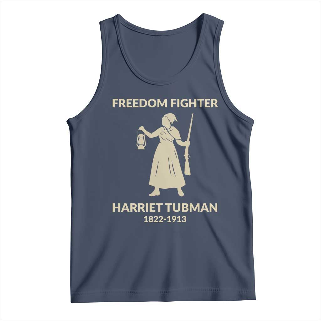 Harriet Tubman Freedom Fighter Tank Top History Lover Gift - Wonder Print Shop