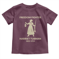 Harriet Tubman Freedom Fighter Toddler T Shirt History Lover Gift - undefined