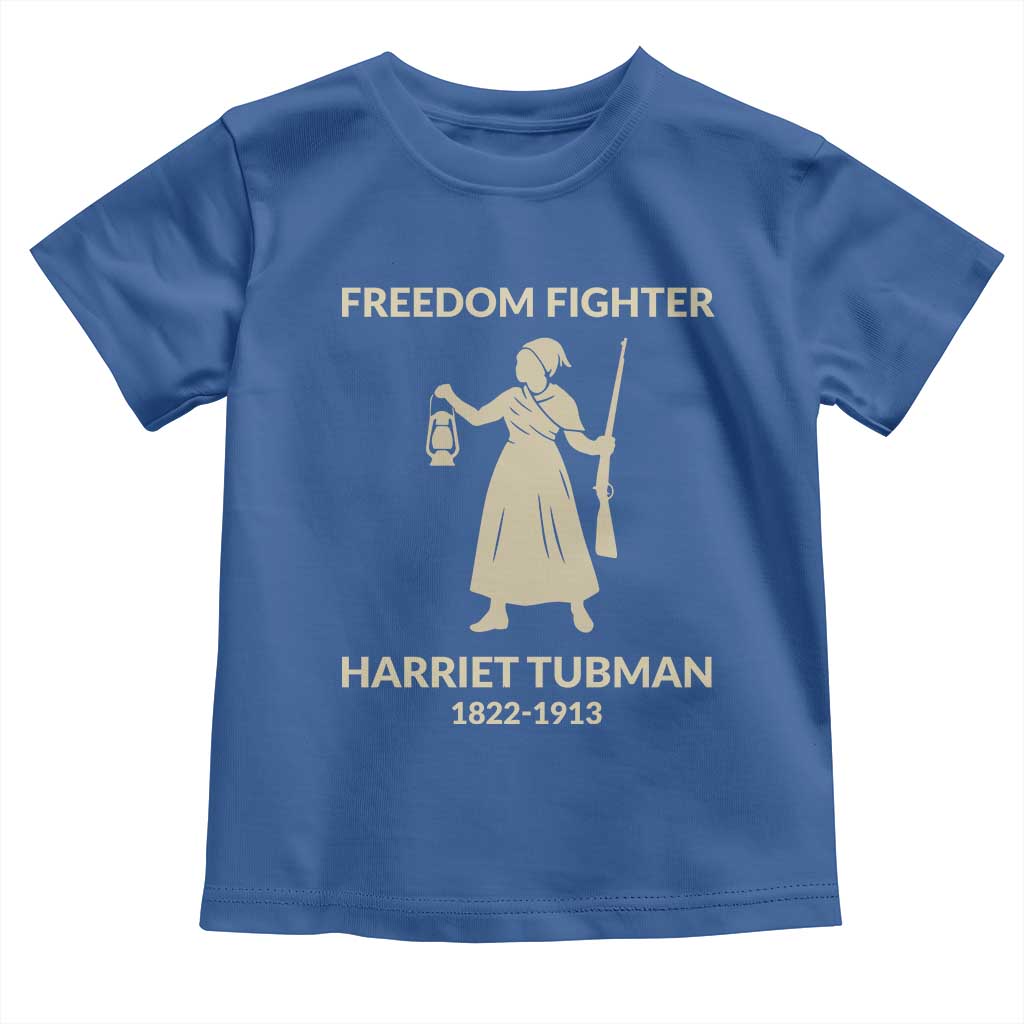 Harriet Tubman Freedom Fighter Toddler T Shirt History Lover Gift - undefined