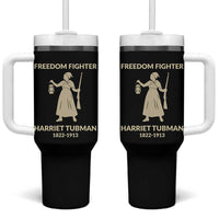 Harriet Tubman Freedom Fighter Tumbler With Handle History Lover Gift - Wonder Print Shop