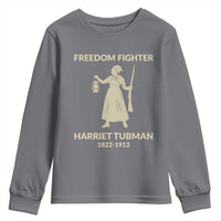 Harriet Tubman Freedom Fighter Youth Sweatshirt History Lover Gift - Wonder Print Shop