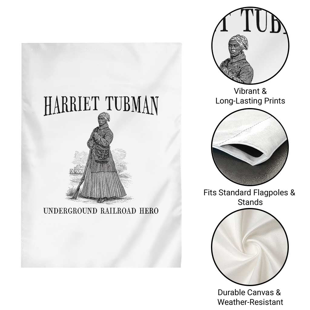 Harriet Tubman Garden Flag Underground Railroad Freedom Leader - Wonder Print Shop