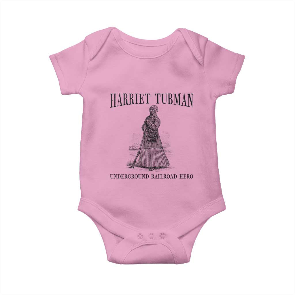 Harriet Tubman Baby Onesie Underground Railroad Freedom Leader - Wonder Print Shop