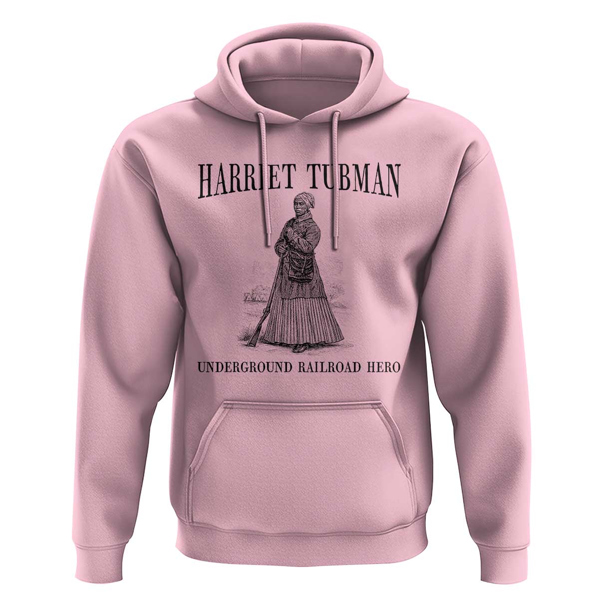 Harriet Tubman Hoodie Underground Railroad Freedom Leader - Wonder Print Shop