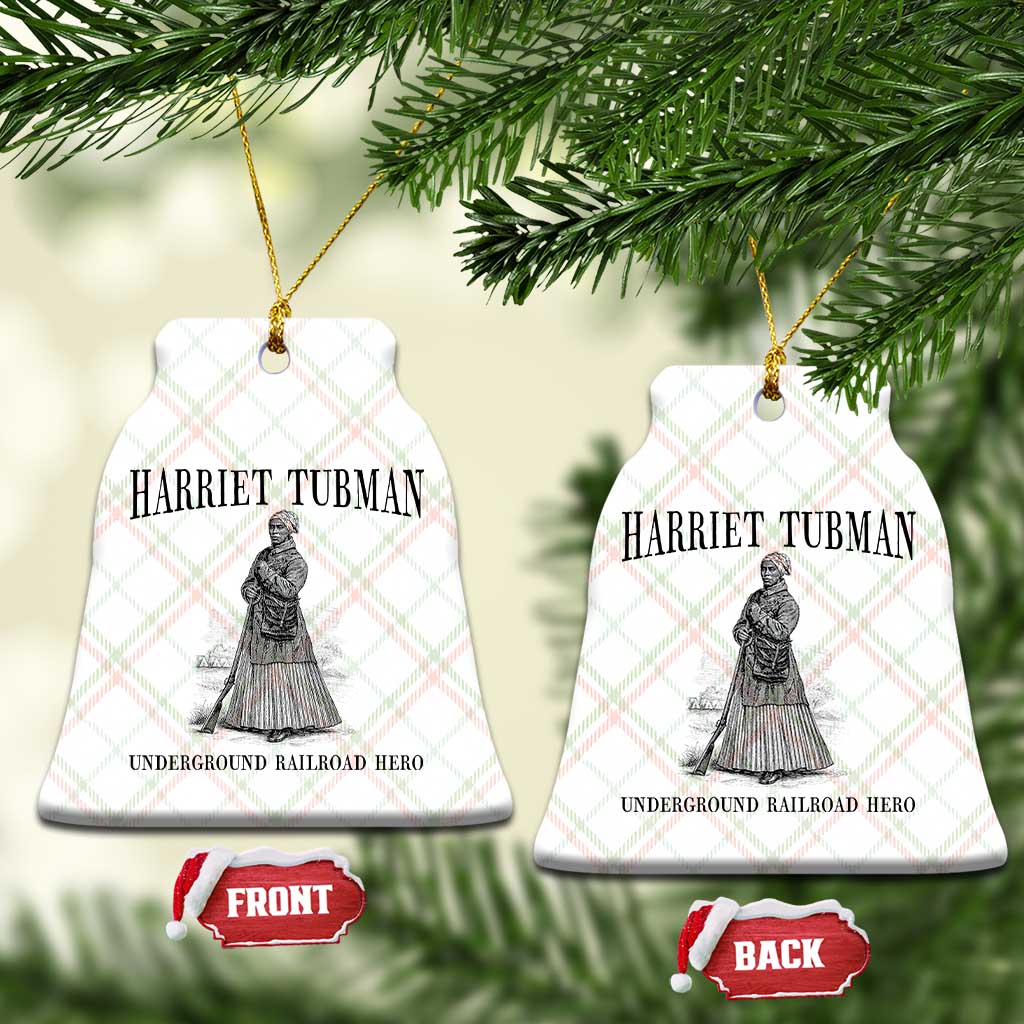 Harriet Tubman Ceramic Ornament Underground Railroad Freedom Leader - Wonder Print Shop