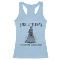 Harriet Tubman Racerback Tank Top Underground Railroad Freedom Leader - Wonder Print Shop