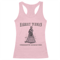 Harriet Tubman Racerback Tank Top Underground Railroad Freedom Leader - Wonder Print Shop