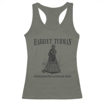 Harriet Tubman Racerback Tank Top Underground Railroad Freedom Leader - Wonder Print Shop