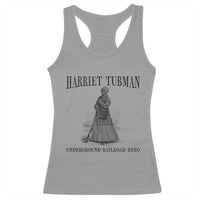 Harriet Tubman Racerback Tank Top Underground Railroad Freedom Leader - Wonder Print Shop