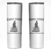 Harriet Tubman Skinny Tumbler Underground Railroad Freedom Leader - Wonder Print Shop