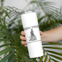 Harriet Tubman Skinny Tumbler Underground Railroad Freedom Leader - Wonder Print Shop