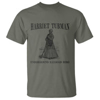 Harriet Tubman T Shirt Underground Railroad Freedom Leader - Wonder Print Shop