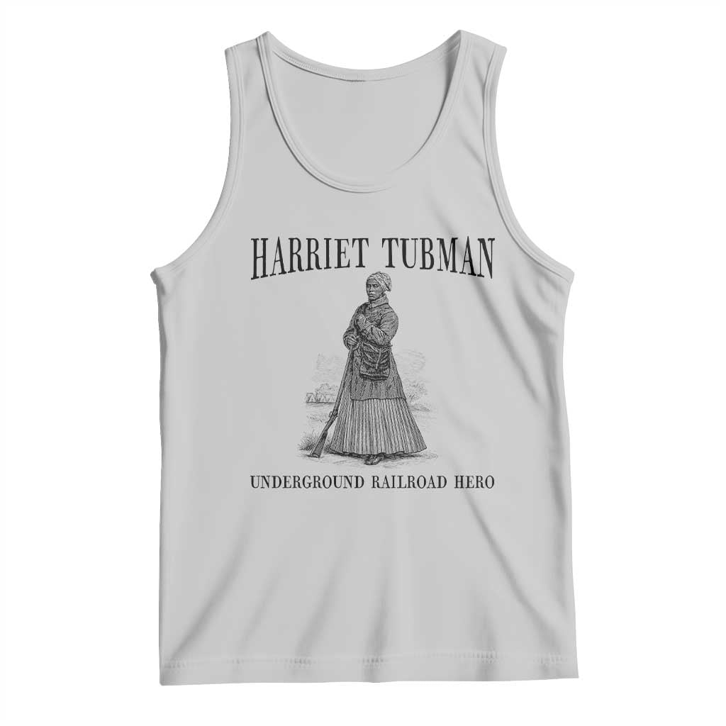 Harriet Tubman Tank Top Underground Railroad Freedom Leader - Wonder Print Shop