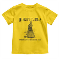 Harriet Tubman Toddler T Shirt Underground Railroad Freedom Leader - Wonder Print Shop