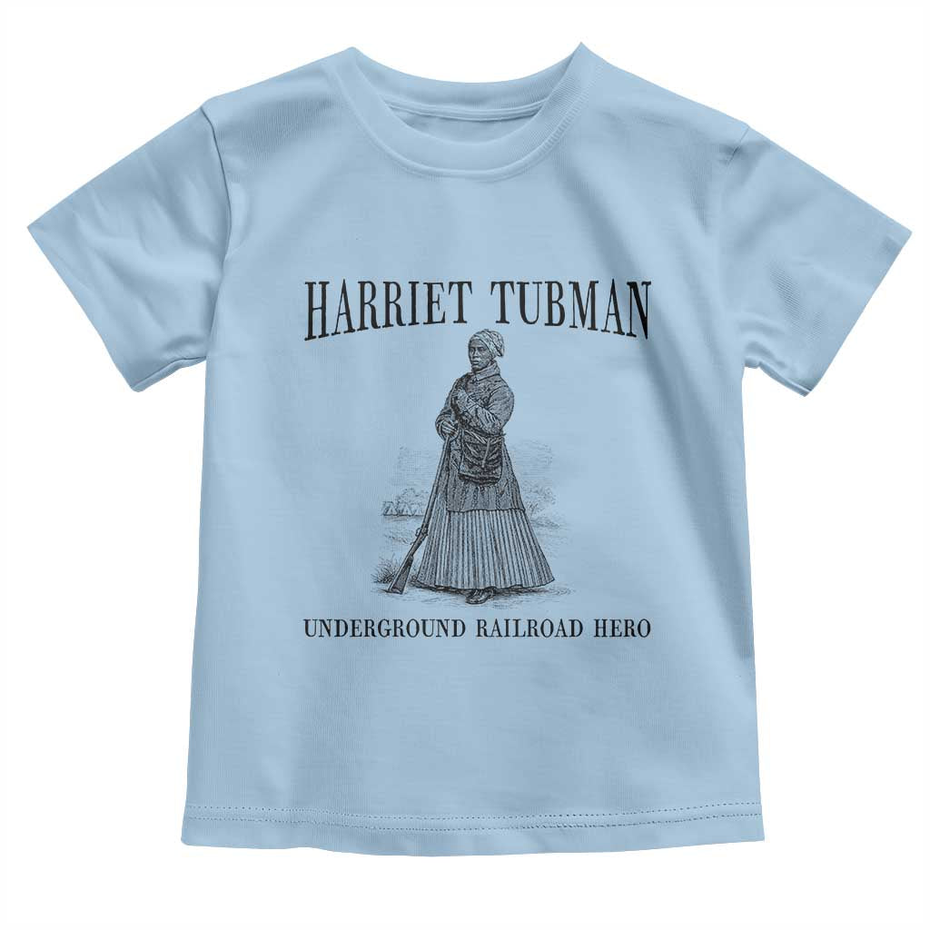 Harriet Tubman Toddler T Shirt Underground Railroad Freedom Leader - Wonder Print Shop