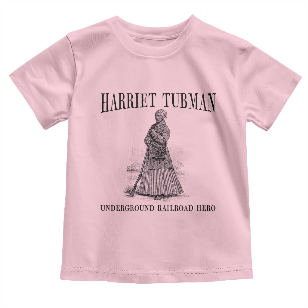 Harriet Tubman Toddler T Shirt Underground Railroad Freedom Leader - Wonder Print Shop