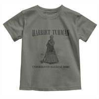 Harriet Tubman Toddler T Shirt Underground Railroad Freedom Leader - Wonder Print Shop