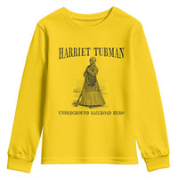 Harriet Tubman Youth Sweatshirt Underground Railroad Freedom Leader - Wonder Print Shop