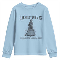 Harriet Tubman Youth Sweatshirt Underground Railroad Freedom Leader - Wonder Print Shop