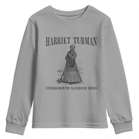 Harriet Tubman Youth Sweatshirt Underground Railroad Freedom Leader - Wonder Print Shop