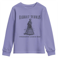 Harriet Tubman Youth Sweatshirt Underground Railroad Freedom Leader - Wonder Print Shop