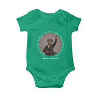 Harriet Tubman Quote Baby Onesie I Never Ran My Train Off The Track