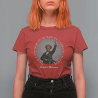 Harriet Tubman Quote T Shirt For Women I Never Ran My Train Off The Track