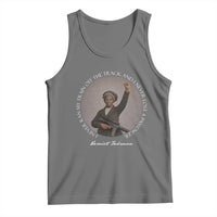Harriet Tubman Quote Tank Top I Never Ran My Train Off The Track