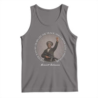Harriet Tubman Quote Tank Top I Never Ran My Train Off The Track