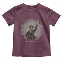 Harriet Tubman Quote Toddler T Shirt I Never Ran My Train Off The Track