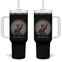 Harriet Tubman Quote Tumbler With Handle I Never Ran My Train Off The Track