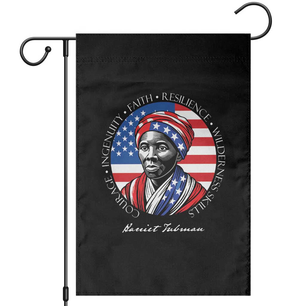 Harriet Tubman Patriotic Garden Flag Black History Month Gift