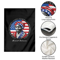 Harriet Tubman Patriotic Garden Flag Black History Month Gift
