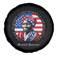 Harriet Tubman Patriotic Spare Tire Cover Black History Month Gift