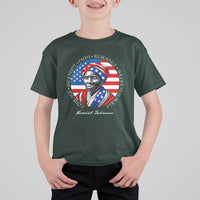 Harriet Tubman Patriotic T Shirt For Kid Black History Month Gift