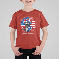 Harriet Tubman Patriotic T Shirt For Kid Black History Month Gift