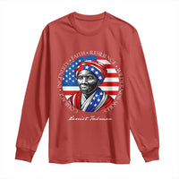 Harriet Tubman Patriotic Long Sleeve Shirt Black History Month Gift