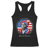 Harriet Tubman Patriotic Racerback Tank Top Black History Month Gift