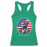 Harriet Tubman Patriotic Racerback Tank Top Black History Month Gift