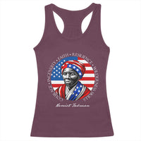 Harriet Tubman Patriotic Racerback Tank Top Black History Month Gift
