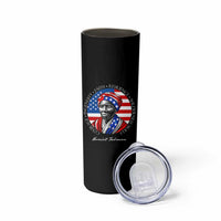 Harriet Tubman Patriotic Skinny Tumbler Black History Month Gift