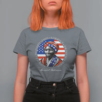 Harriet Tubman Patriotic T Shirt For Women Black History Month Gift