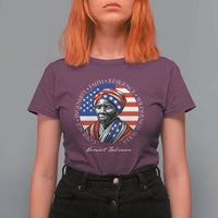 Harriet Tubman Patriotic T Shirt For Women Black History Month Gift