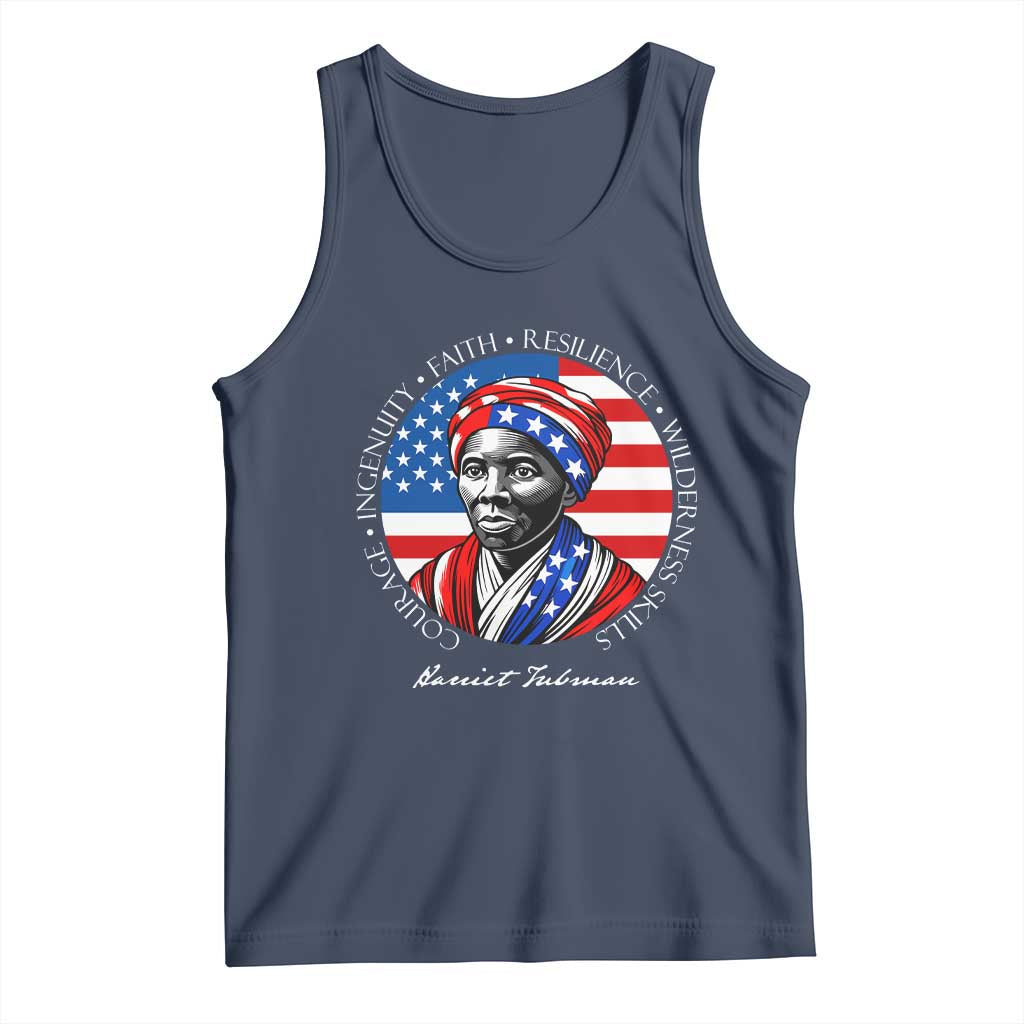Harriet Tubman Patriotic Tank Top Black History Month Gift
