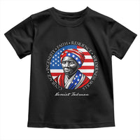 Harriet Tubman Patriotic Toddler T Shirt Black History Month Gift