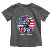 Harriet Tubman Patriotic Toddler T Shirt Black History Month Gift