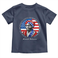 Harriet Tubman Patriotic Toddler T Shirt Black History Month Gift
