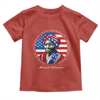 Harriet Tubman Patriotic Toddler T Shirt Black History Month Gift