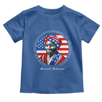 Harriet Tubman Patriotic Toddler T Shirt Black History Month Gift