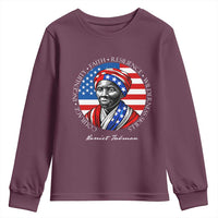 Harriet Tubman Patriotic Youth Sweatshirt Black History Month Gift